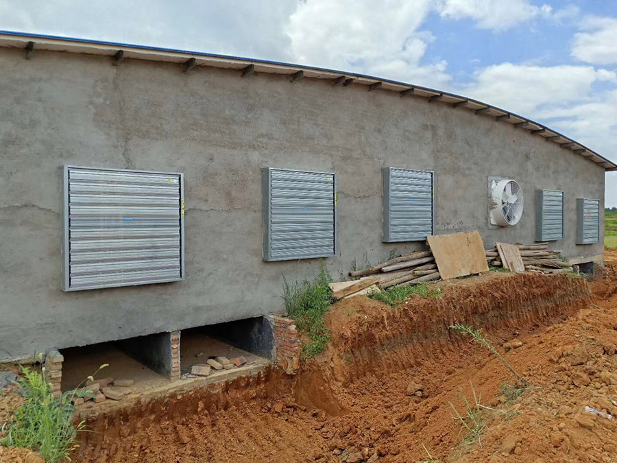 负压风机适用于养殖场通风降温