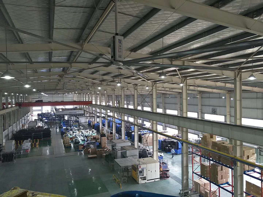 厂房降温方案工业大风扇专注车间降温的特点