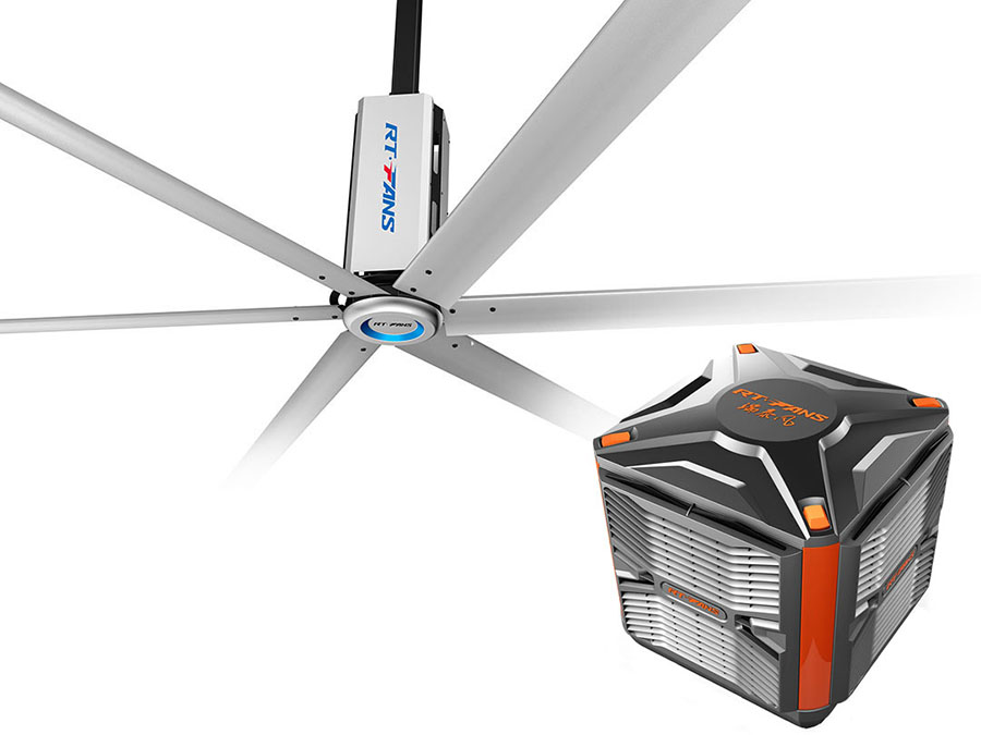 厂房降温设备扇机组合通风降温效果更佳哟