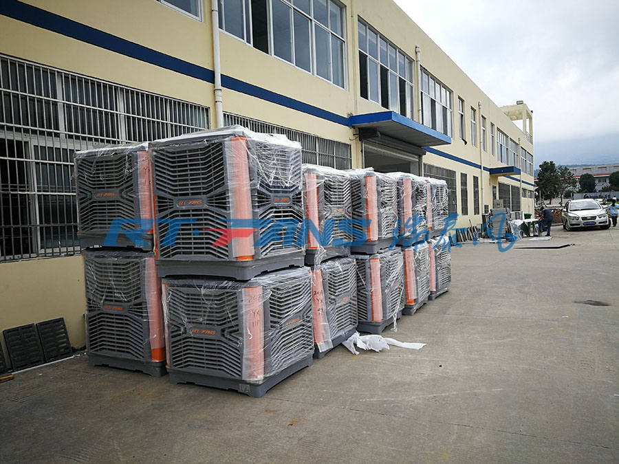 工厂通风降温使用冷风机远胜空调
