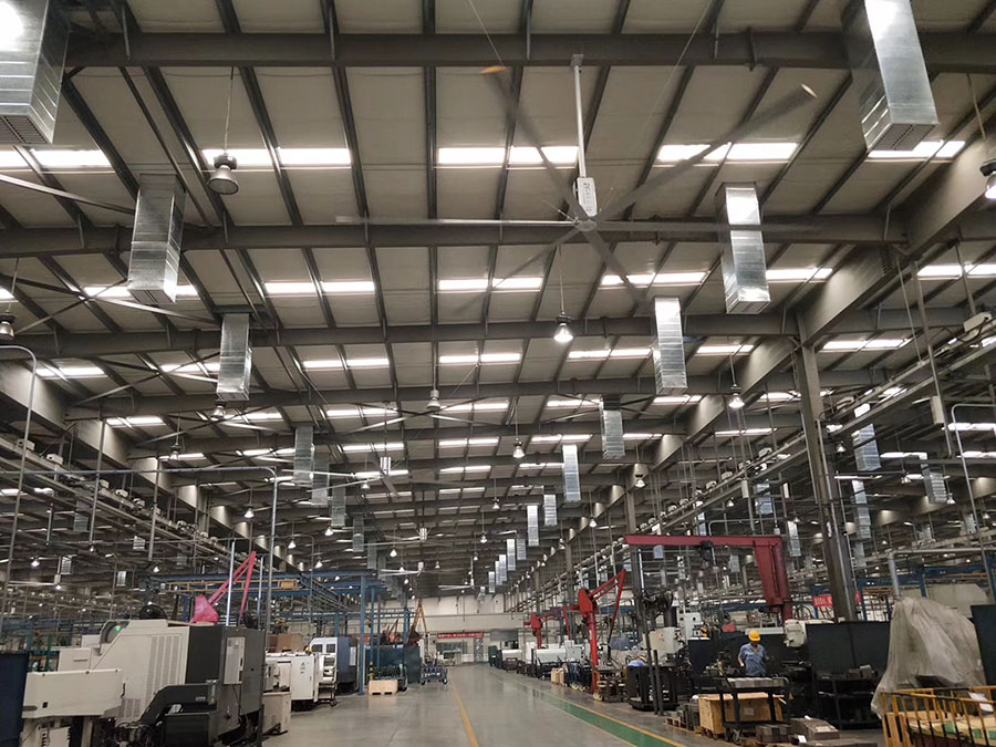 夏季大型空间降温扇机组合舒适节能