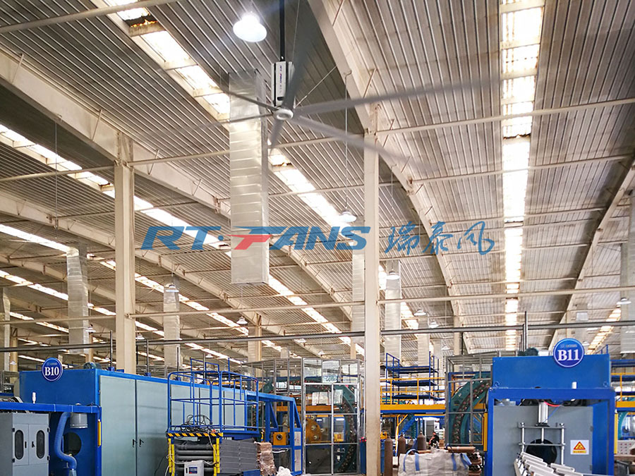 工厂降温想要电费少选择瑞泰风环保空调