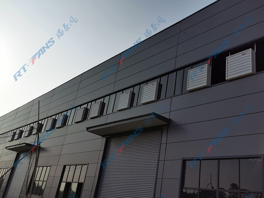 工厂通风降温负压风机耗能小效率高