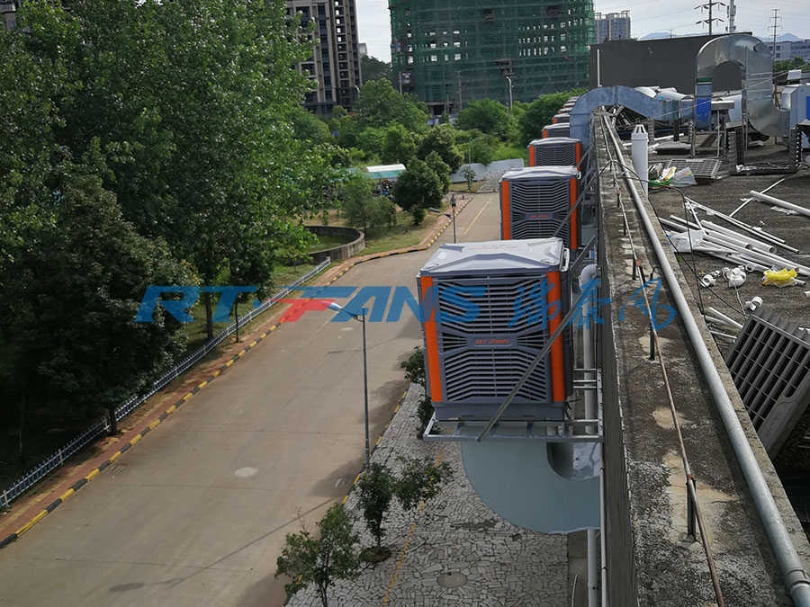 瑞泰风冷风机三种出风方式也可室外降温