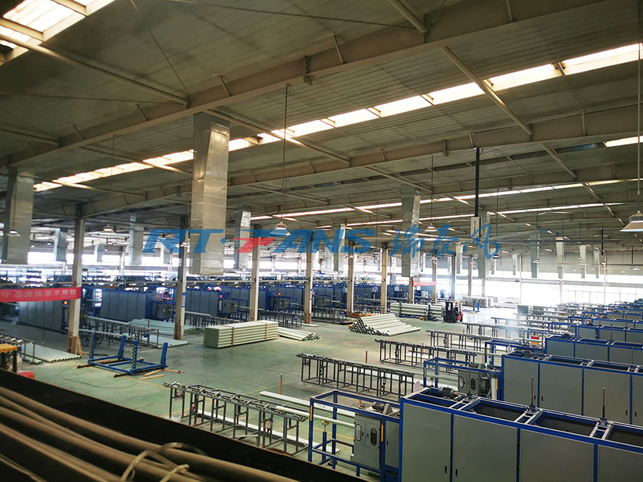 瑞泰风冷风机增加室内空气含氧量